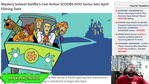 Netflix And WB Making Live Action TV Series Of Scooby Dooby Doo