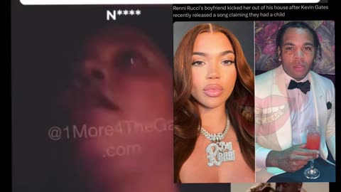 Kevin Gates song for Renni caused Renni Rucci to be Kicked Out of home by Blacc Zacc 🤔