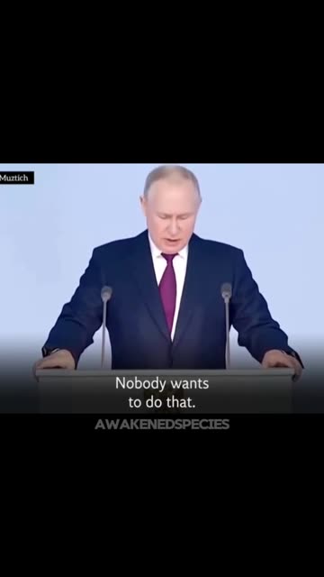 Putin dropping bombshells: The West is being run by Satanic-Satanist pedophiles.