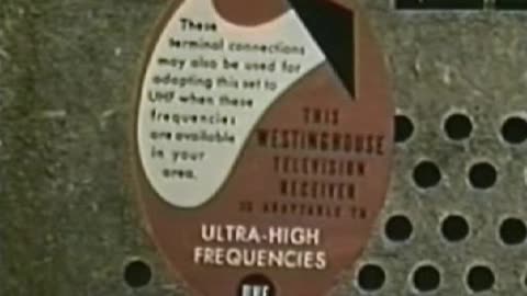 Commercial - Westinghouse Television Sets (1951)