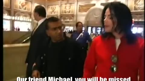 Michael Jackson goes shopping in Las Vegas