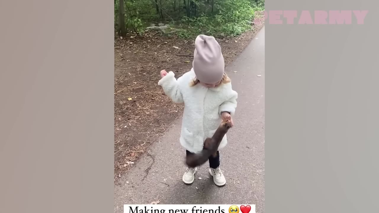 Babies and Their Animal Buddies