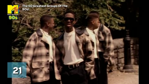 MTV 90's - The 50 Greatest Groups Of The 90's!