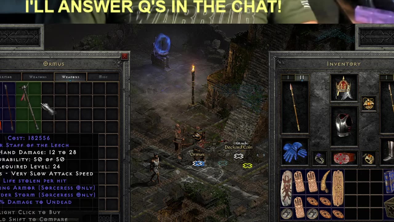 Hardcore Diablo II: Resurrected! #PCGAMING