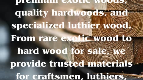 Exotic Wood Zone – Premium Exotic Woods