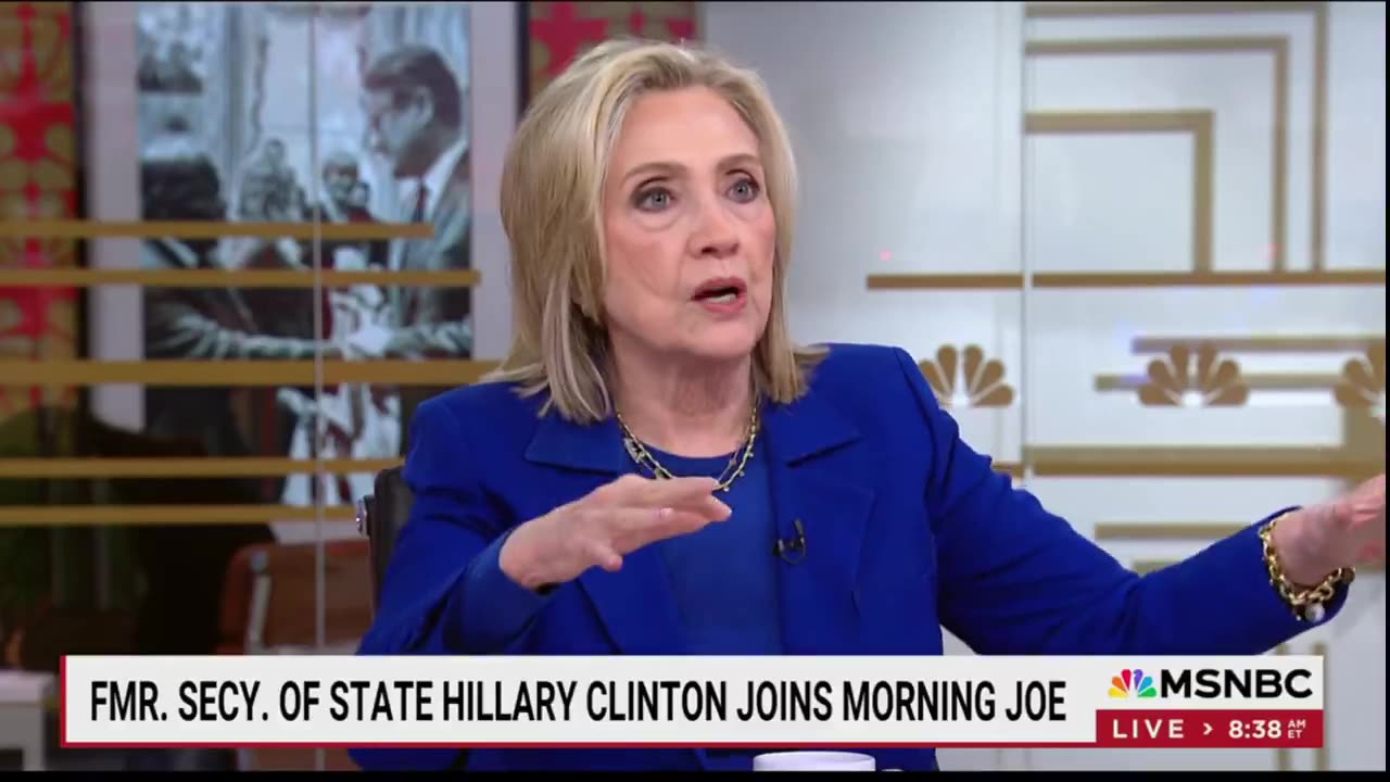 Hillary Clinton BLASTS the Trump Administration for NOT giving "Due Process" to Narcoterrorists