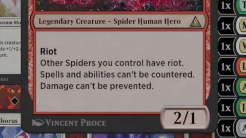 FREE to Play / MTG Arena / Scion the Ur-Spider / Budget Deck list / Best Themed 5-Color Commander