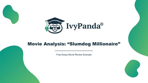 Movie Analysis: "Slumdog Millionaire" | Free Essay Movie Review Example