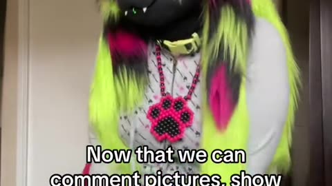 CALLING ALL FURSUITERS 📢👋 FURSUIT VIDEO BY @Cigsnvalentines on TikTok #furry #fursuit