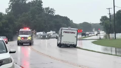 Disastrous Flash Flooding Wipes Out RV Park Near Georgetown, Texas