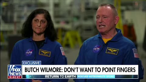 'We weren't stuck': Astronaut pushes back after Fox News host suggests Biden marooned them