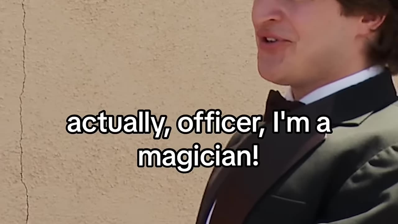 Pt 1 - Magician tries to sell weed to cops #PRANK #shorts