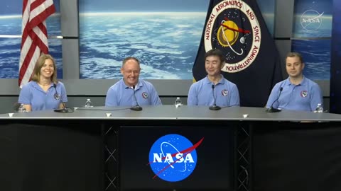 Nasa SpaceX crew- 11 flight crew newz conference