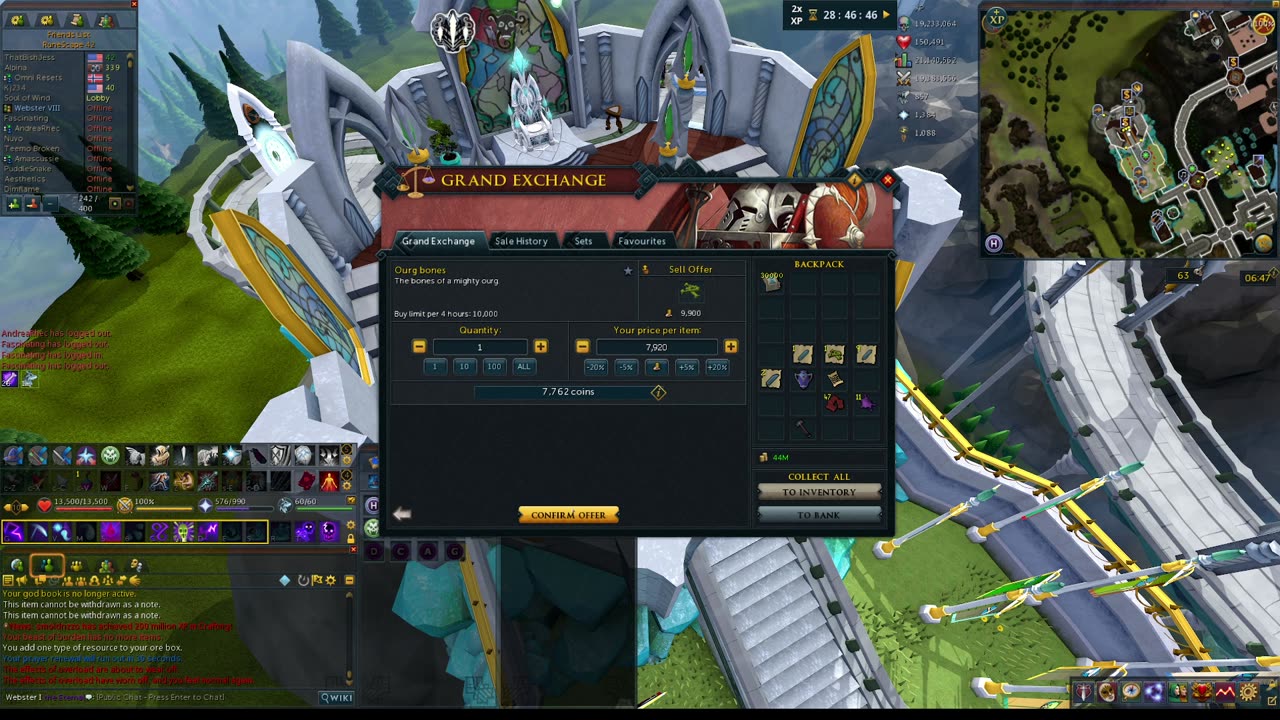 Back to That RS Grind, DXP Fun: Day 2.