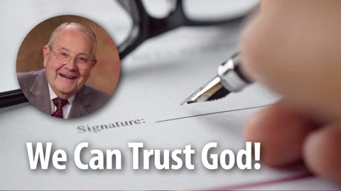 WE CAN TRUST GOD​!​​ – Psalm 111:7 Devotional by Pastor Cecil A. Thompson
