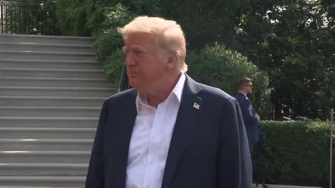 NOW President Trump Gaggles with Press Before Departing the White House, July 11, 2025