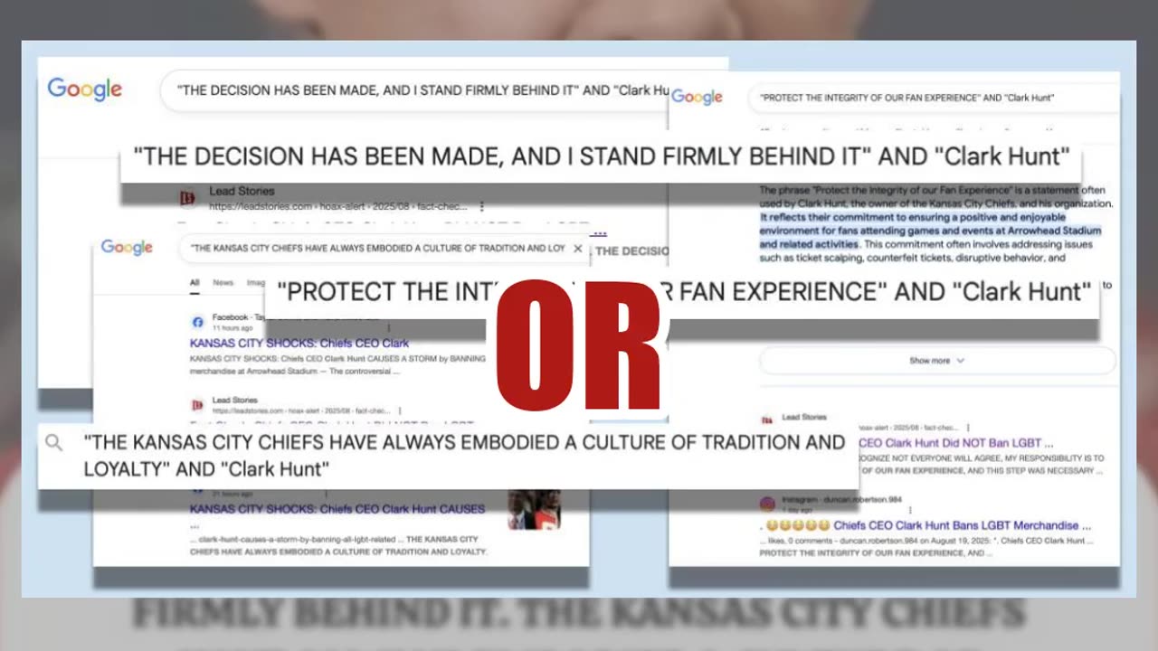 Fact Check: Chiefs CEO Clark Hunt Did NOT Ban LGBT Merchandise at Arrowhead Stadium -- No Evidence