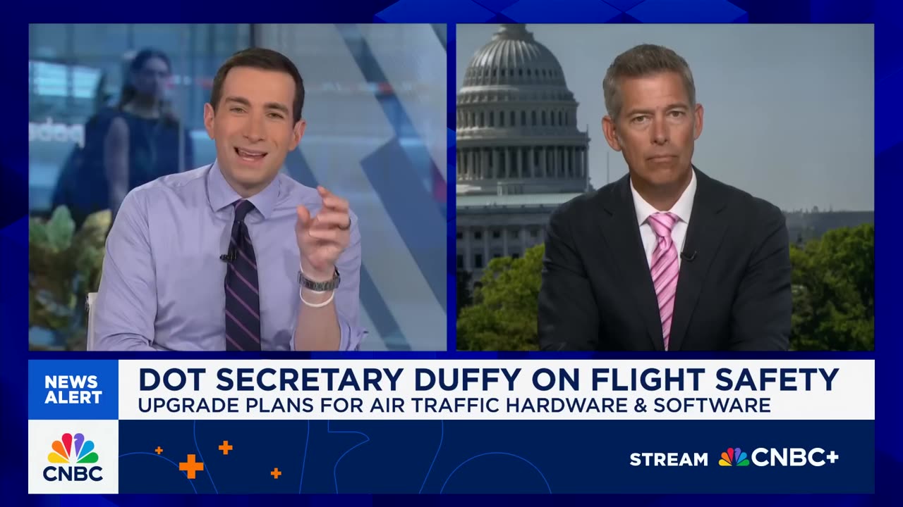Transportation Secretary Duffy on air traffic control improvements that allow