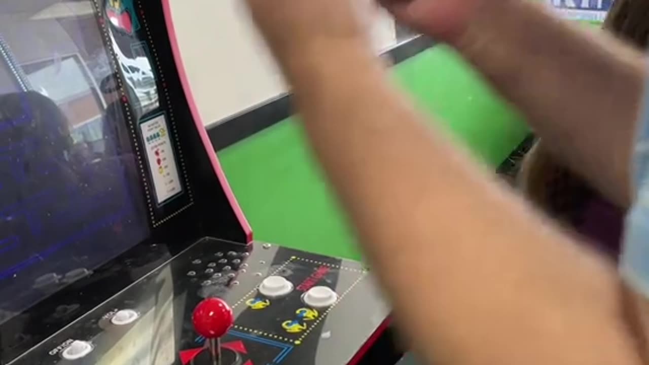 Raging At Pac-Man Arcade game. reupload