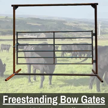 American-Made Freestanding Bowgates