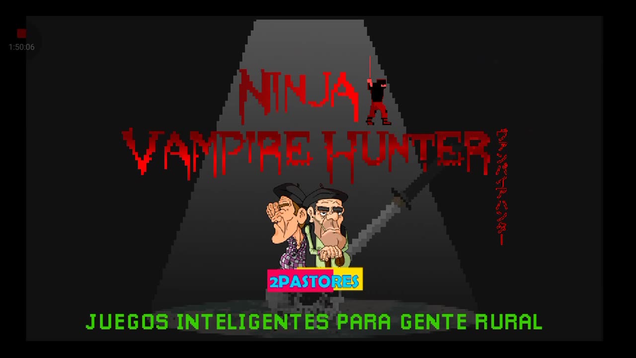Vampire Slayer ninja pixel art - Playthrough Android Double Dragon Horror Beat em up No death