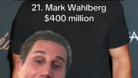 MARK WAHLBERG'S MEGA RICHES