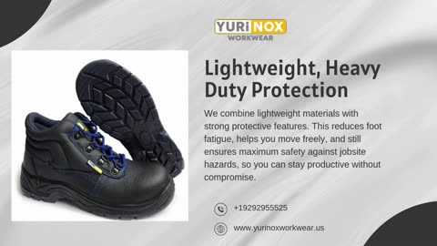 Heavy Duty Work Shoes for Men & Women - Yurinox Workwear