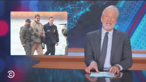 Jon Stewart Praises Trump For Maduro Operation