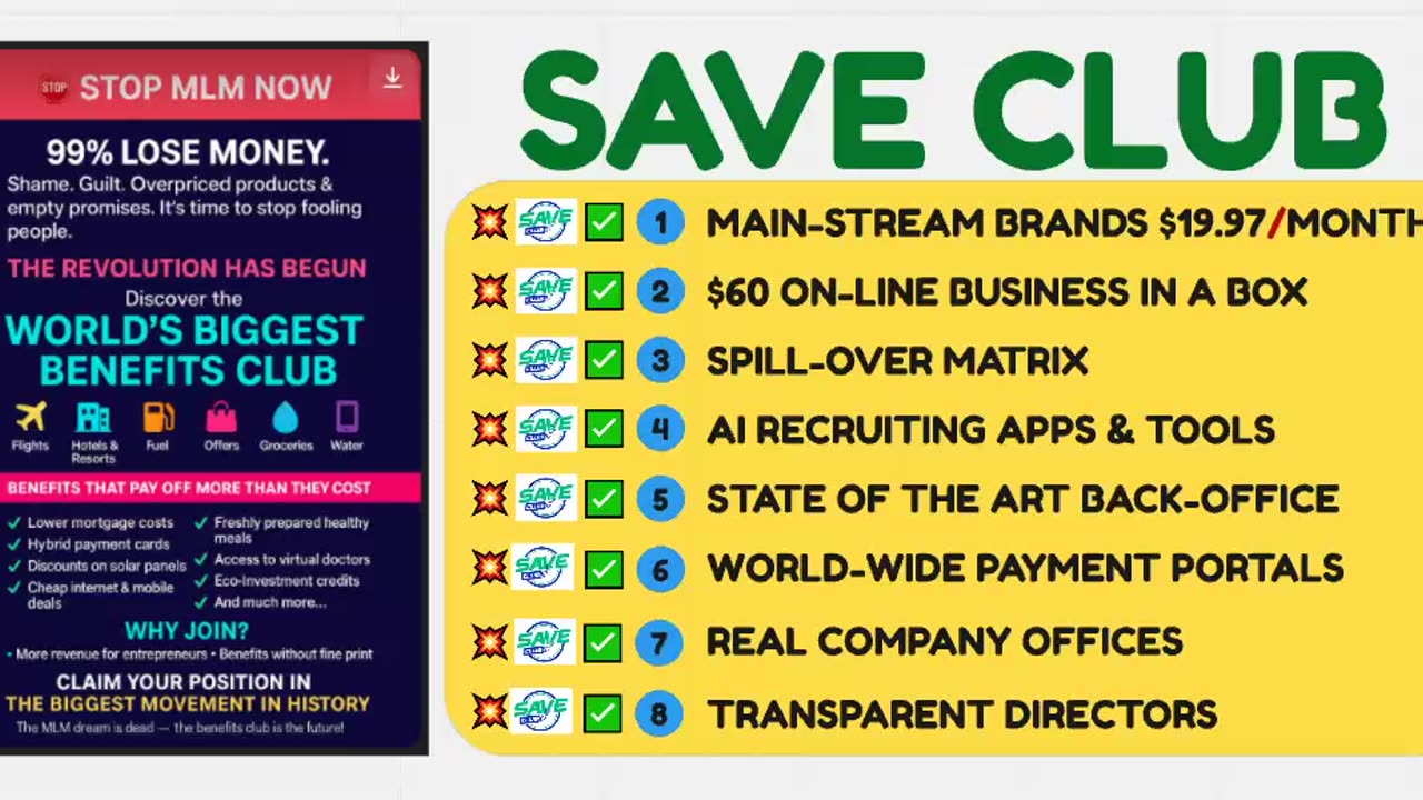 SAVE CLUB MEXICO - MEXICANS IN THE USA SAVINGS & DISCOUNTS WORLDWIDE (get in now) TOP TEAM ROB BUSER