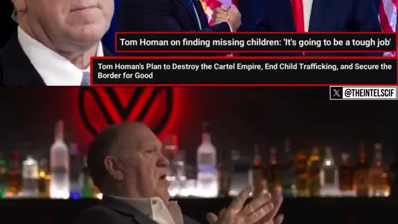NEW Tom Homan and the FIGHT to END CHILD TRAFFICKING