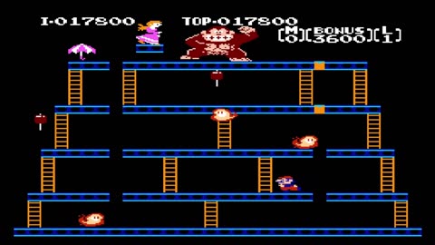 Donkey Kong Wii Virtual Console Game A Level 4