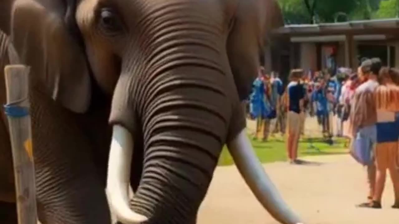 Child Attacked by Elephant at San Diego Zoo #youtubeshorts #cute #tiger #youtubevideos #ytshorts