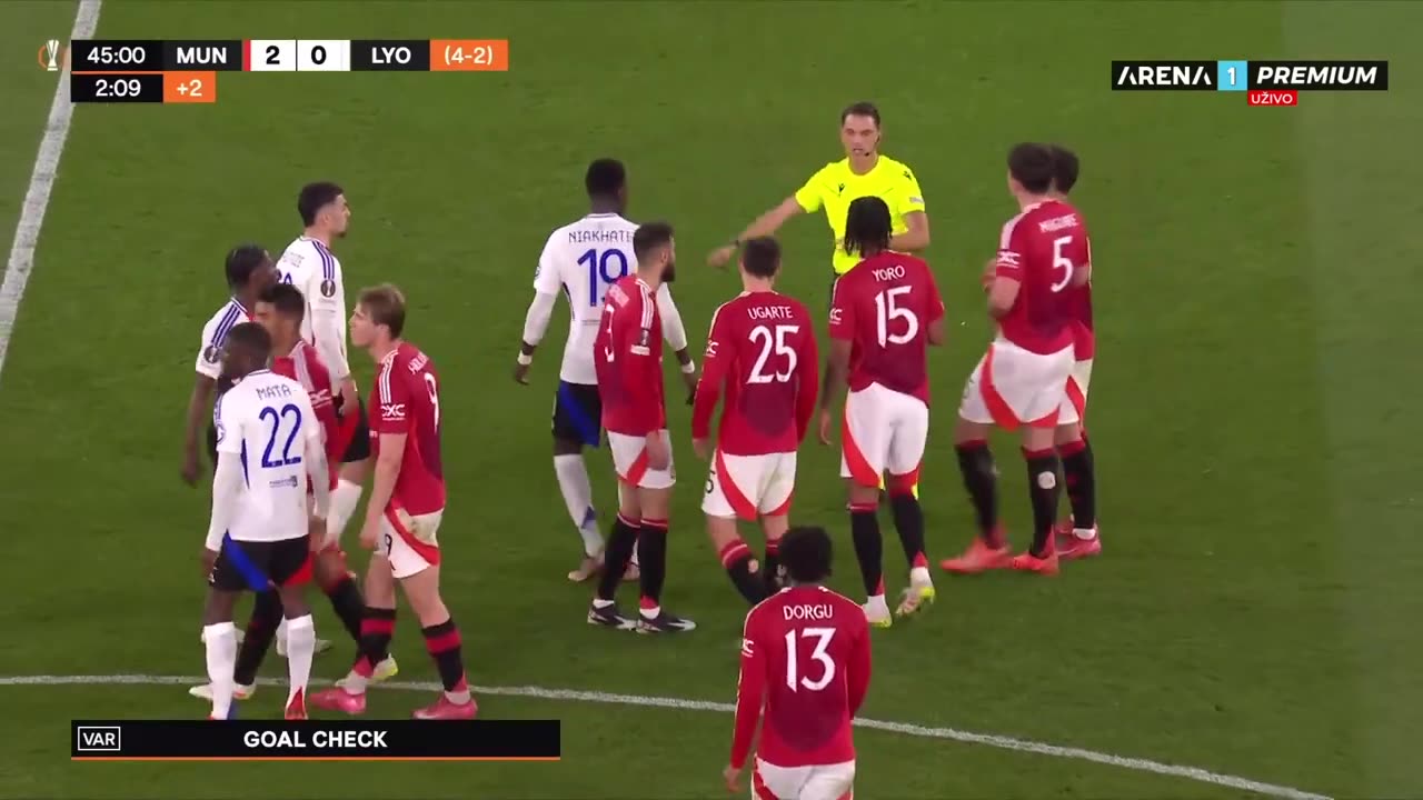 Manchester United vs Lyon 5:4 - Extended HIGHLIGHTS | Europa League Quarter- Finals
