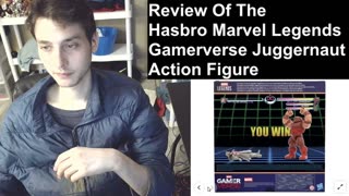 Outtake #3,170 Of The Review Of The Hasbro Marvel Legends Gamerverse Juggernaut Action Figure