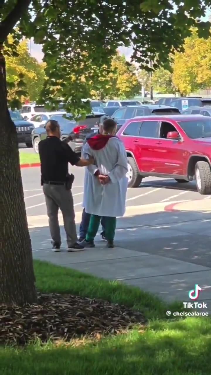 Man sent to clean up Charlie Kirk site