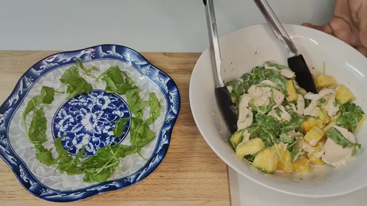 Pineapple and Chicken Salad/ Delicious Salad recipe. Healthy Salad!!