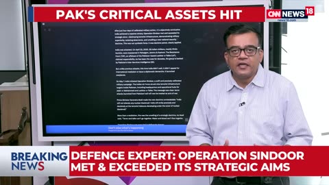 India Vs Pakistan Updates John Spencer, Defence Expert Hails Operation Sindoor PM Modi News