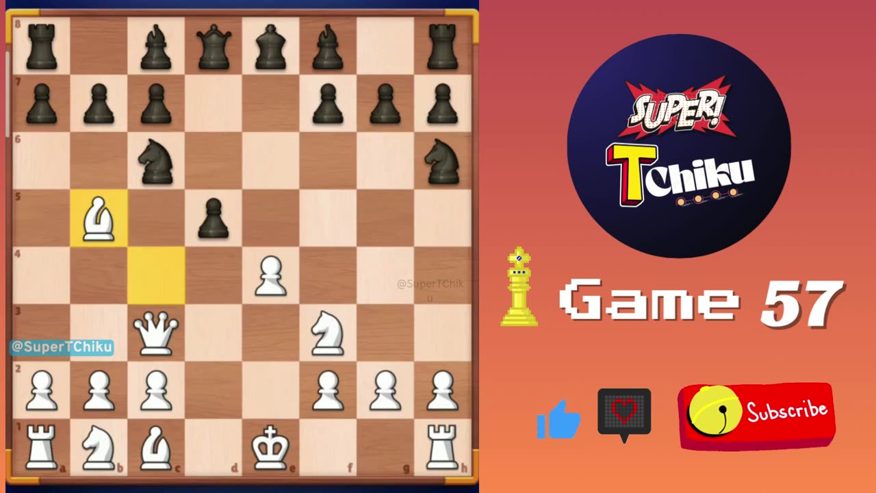i was playing very bad #chessmoves in this #chess #game57 and missed #checkmate #chessgame