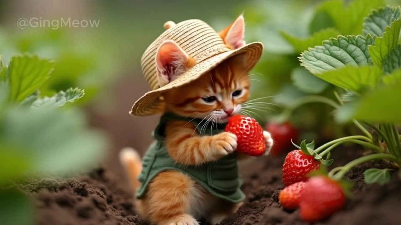 Tiny Cat Greenhouse Tour