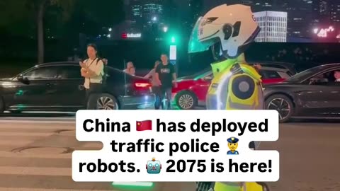 China has officially started deploying AI-powered police robots to patrol city streets.