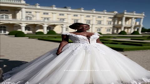 Princess bridal dress designed for Grand Castle Weddings 🏰 #PrincessBride