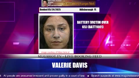 Mugshot TV - Live Arrest Booking Video Stream