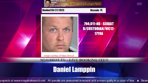 Mugshot TV - Live Arrest Booking Video Stream