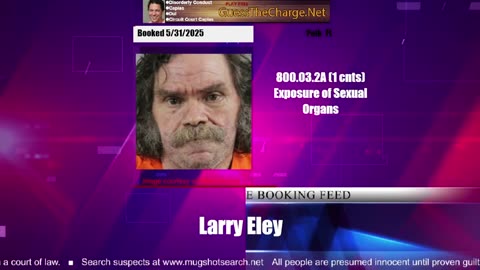 Mugshot TV - Live Arrest Booking Video Stream