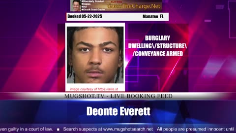 Mugshot TV - Live Arrest Booking Video Stream