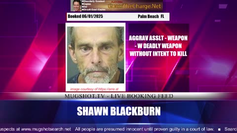 Mugshot TV - Live Arrest Booking Video Stream