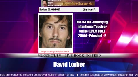Mugshot TV - Live Arrest Booking Video Stream
