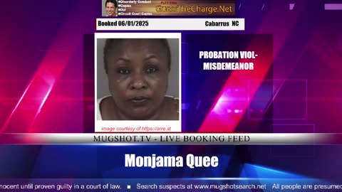 Mugshot TV - Live Arrest Booking Video Stream