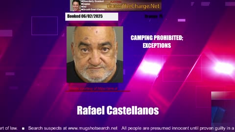 Mugshot TV - Live Arrest Booking Video Stream