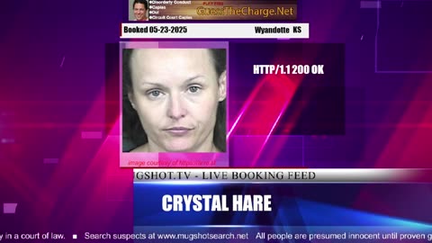 Mugshot TV - Live Arrest Booking Video Stream